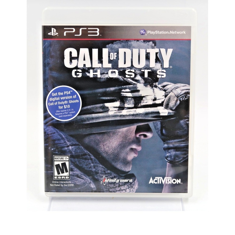 Call of Duty Ghosts Sony PS3 PlayStation 3 Activision 2013 Video Game CIB